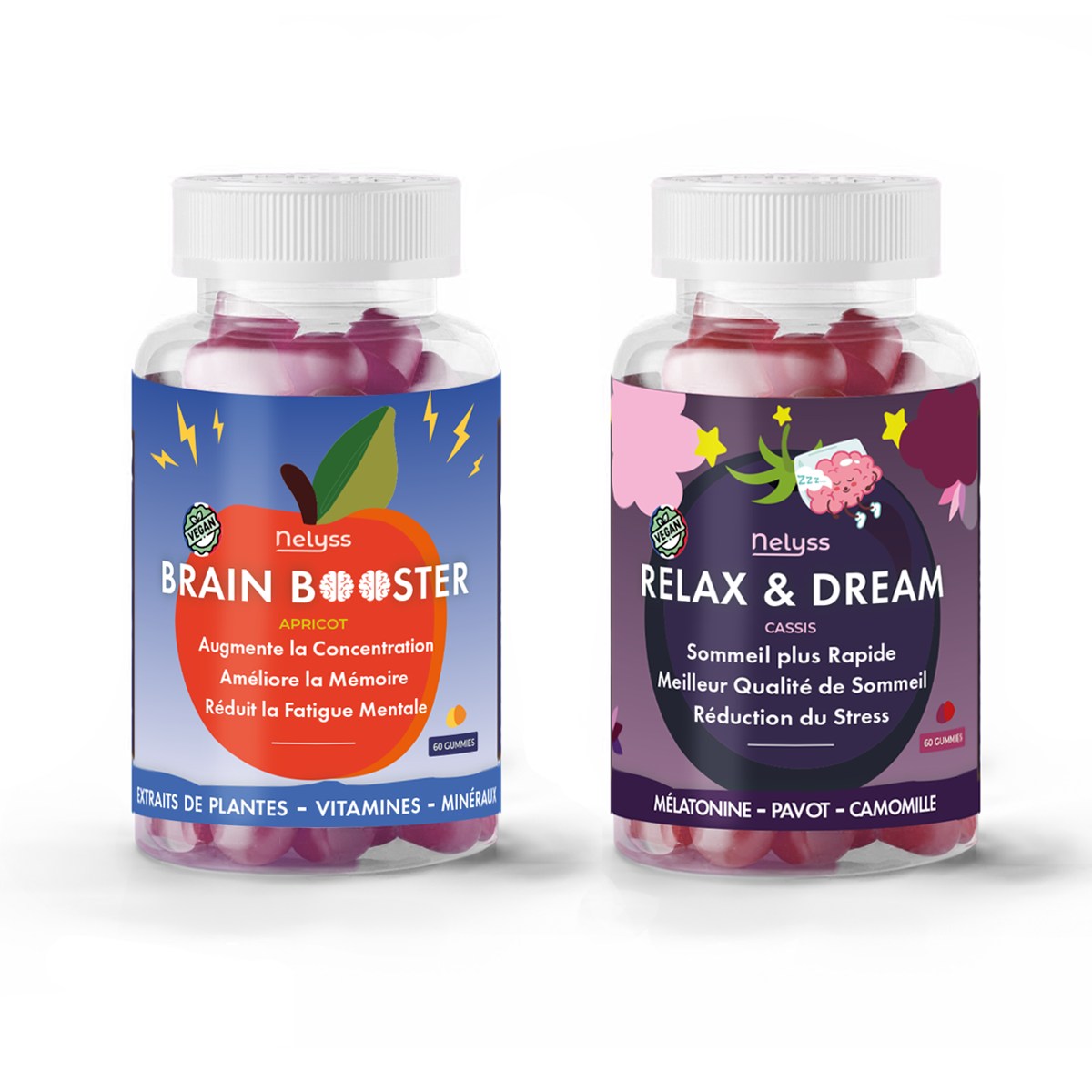 Duo Brain Booster et Relax & Dream