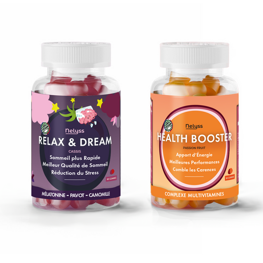 Duo Relax & Dream et Health Booster