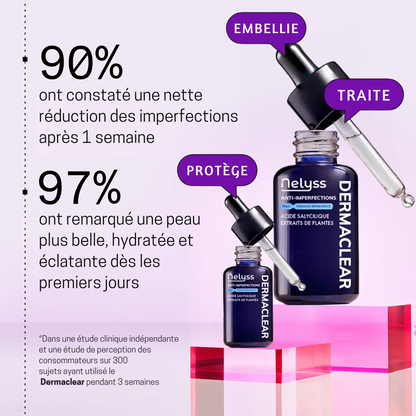 DERMACLEAR - Sérum Visage aux 10 Actifs
